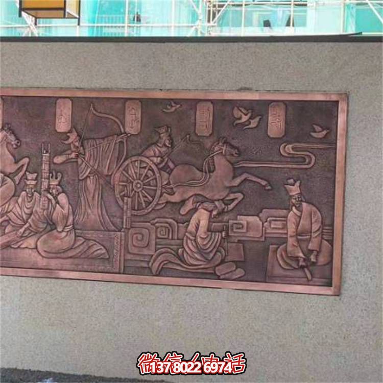 全方位視覺藝術裝飾——室內外雕塑、浮雕、壁畫、銅雕的完美結合