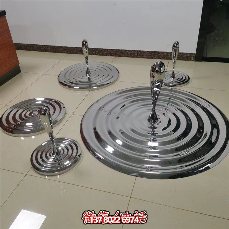 不銹鋼景觀雕塑為您的廣場、園林增添美麗的景觀