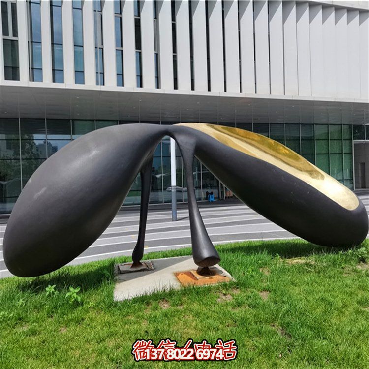 抽象不銹鋼景觀擺件，為你的廣場和公司添上創意色彩