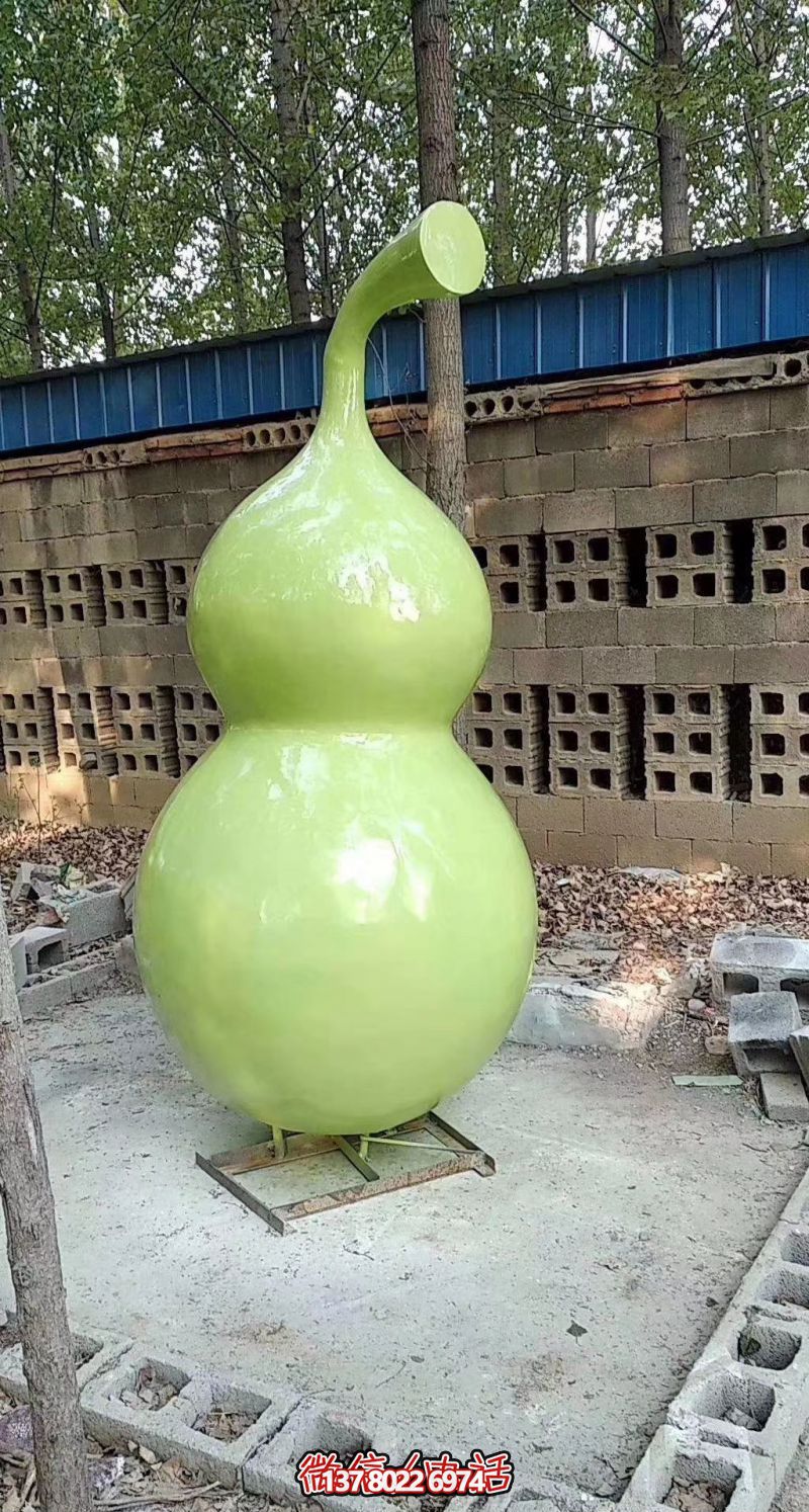 玻璃鋼烤漆園林葫蘆雕塑,點亮景區(qū) 玻璃鋼烤漆園林葫蘆雕塑,點亮景區(qū)