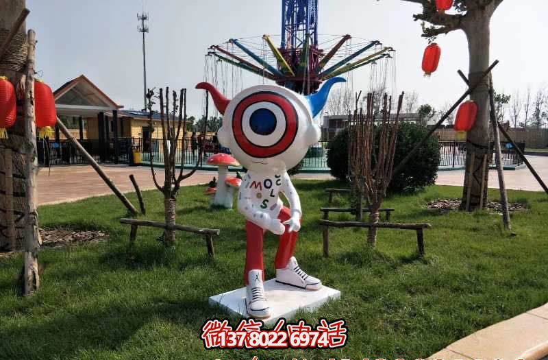 昂公寓玻璃鋼卡通機(jī)器人雕塑 昂公寓玻璃鋼卡通機(jī)器人雕塑