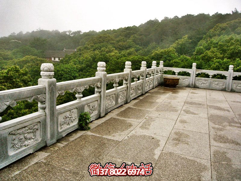 穿越古典，現(xiàn)代與古老相結(jié)合大理宮殿陽(yáng)臺(tái)戶外石欄桿之旅