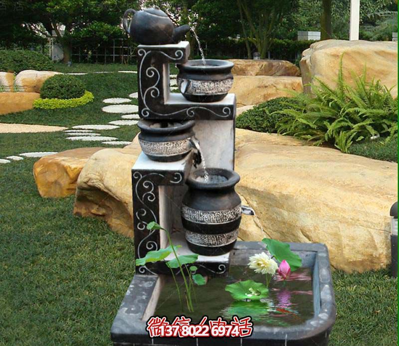 公園創(chuàng)意仿古大理石石雕天壺雕塑 公園創(chuàng)意仿古大理石石雕天壺雕塑