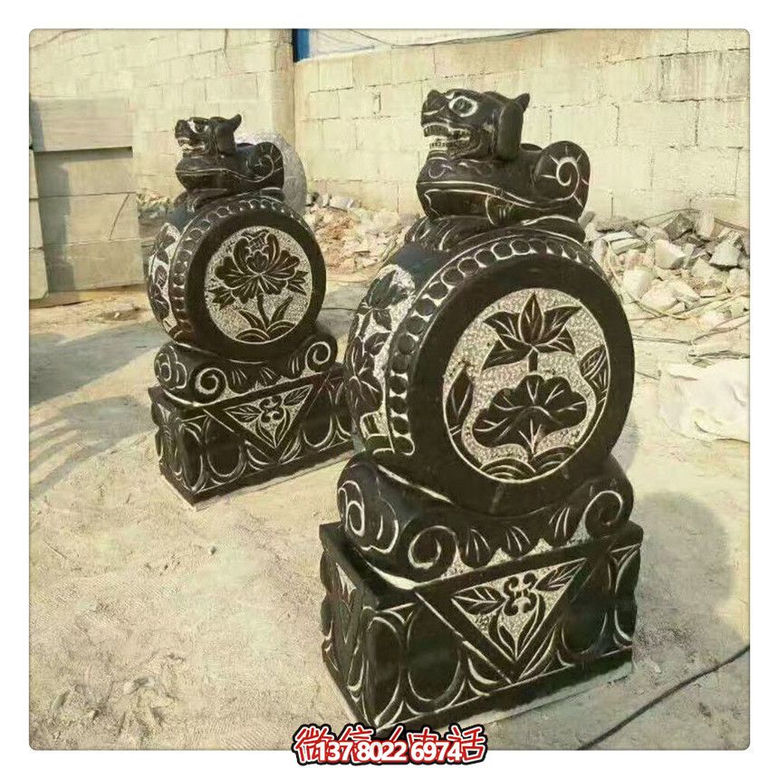 青石抱鼓石門(mén)墩酒店門(mén)口大型戶外擺件雕塑庭院裝飾 青石抱鼓石門(mén)墩酒店門(mén)口大型戶外擺件雕塑庭院裝飾
