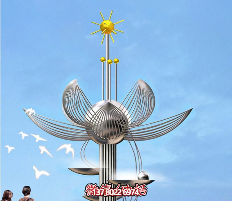 廣場(chǎng)花開盛世抽象不銹鋼花朵雕塑 廣場(chǎng)花開盛世抽象不銹鋼花朵雕塑