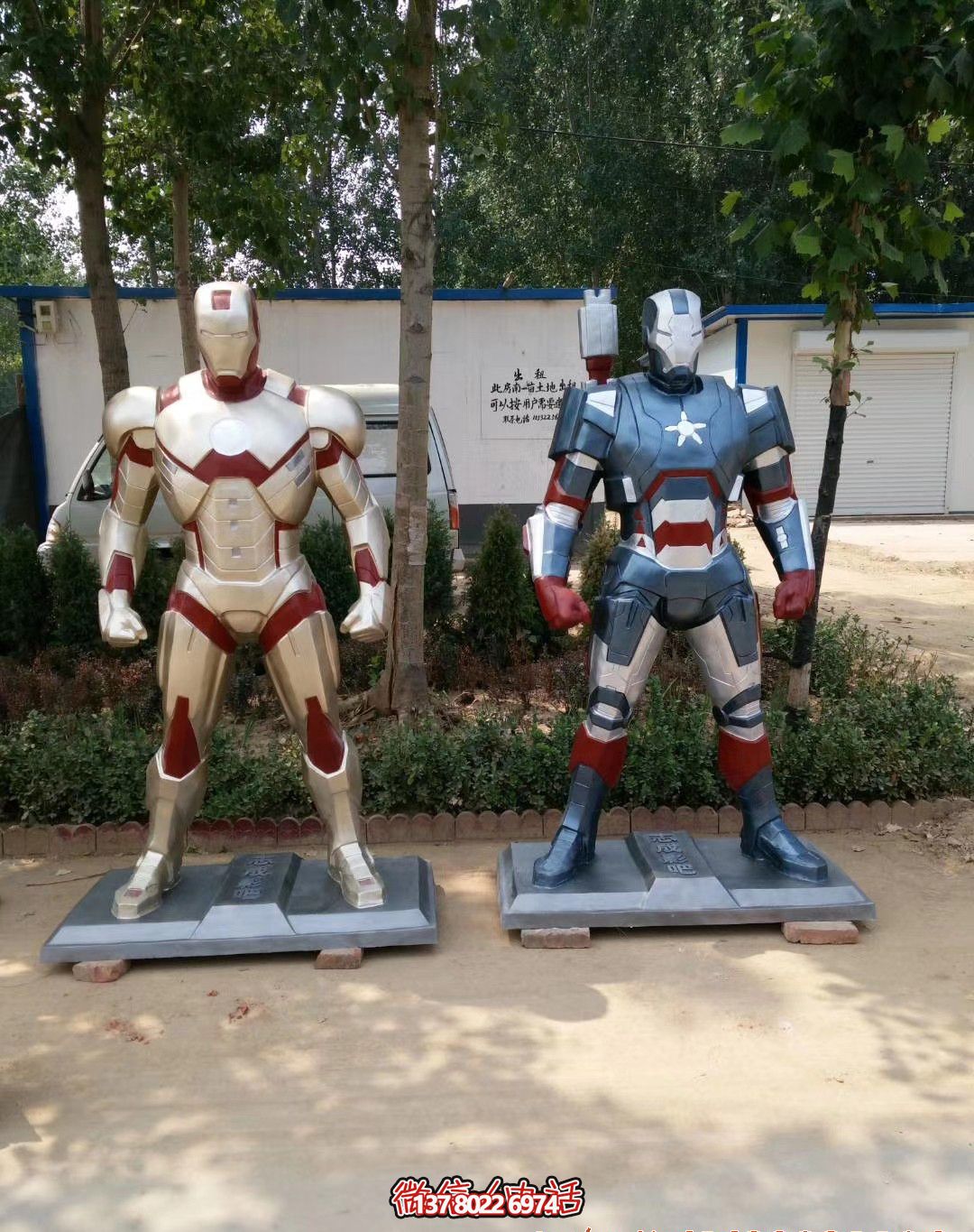 不銹鋼景區(qū)戶外彩繪機(jī)器人雕塑 不銹鋼景區(qū)戶外彩繪機(jī)器人雕塑