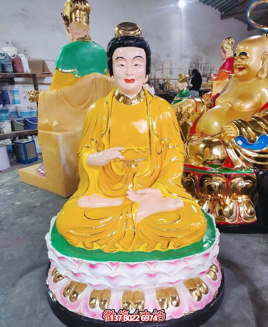 寺廟景區(qū)玻璃鋼樹(shù)脂彩繪蠶神娘娘雕塑 寺廟景區(qū)玻璃鋼樹(shù)脂彩繪蠶神娘娘雕塑