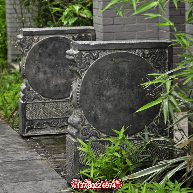 石鼓門(mén)墩抱鼓石一對(duì)家用仿古庭院鎮(zhèn)宅門(mén)口石墩擺件 石鼓門(mén)墩抱鼓石一對(duì)家用仿古庭院鎮(zhèn)宅門(mén)口石墩擺件
